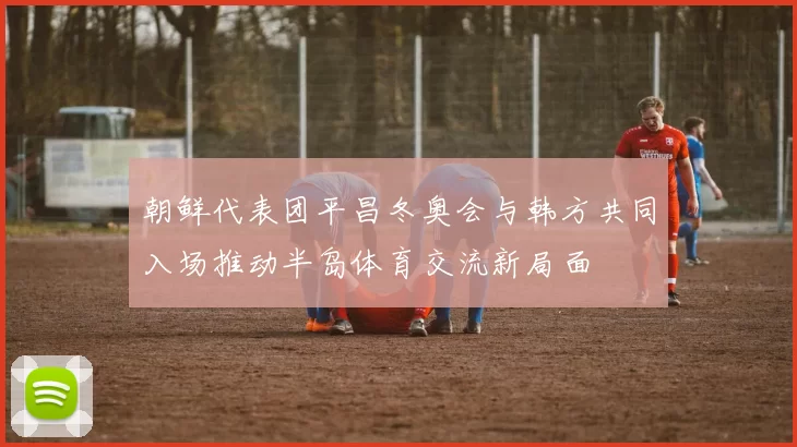 朝鲜代表团平昌冬奥会与韩方共同入场推动半岛体育交流新局面